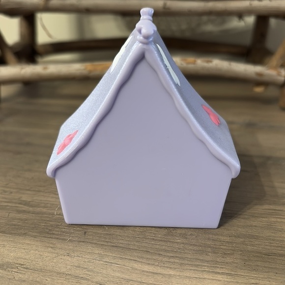 PRE OWNED HASBRO Littlest Pet Shop - Purple Camping Tent & Snow Bunny Rabbit - Picture 10 of 15